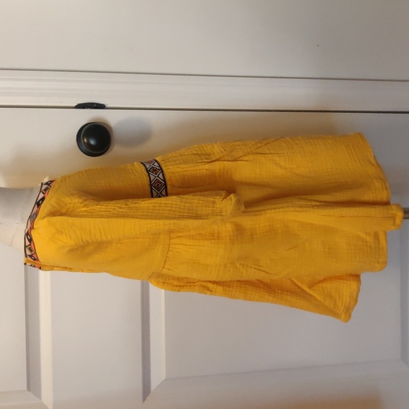 Genuine Kids from Oshkosh 5T zinnia gold/mustard Dress - Picture 2 of 7